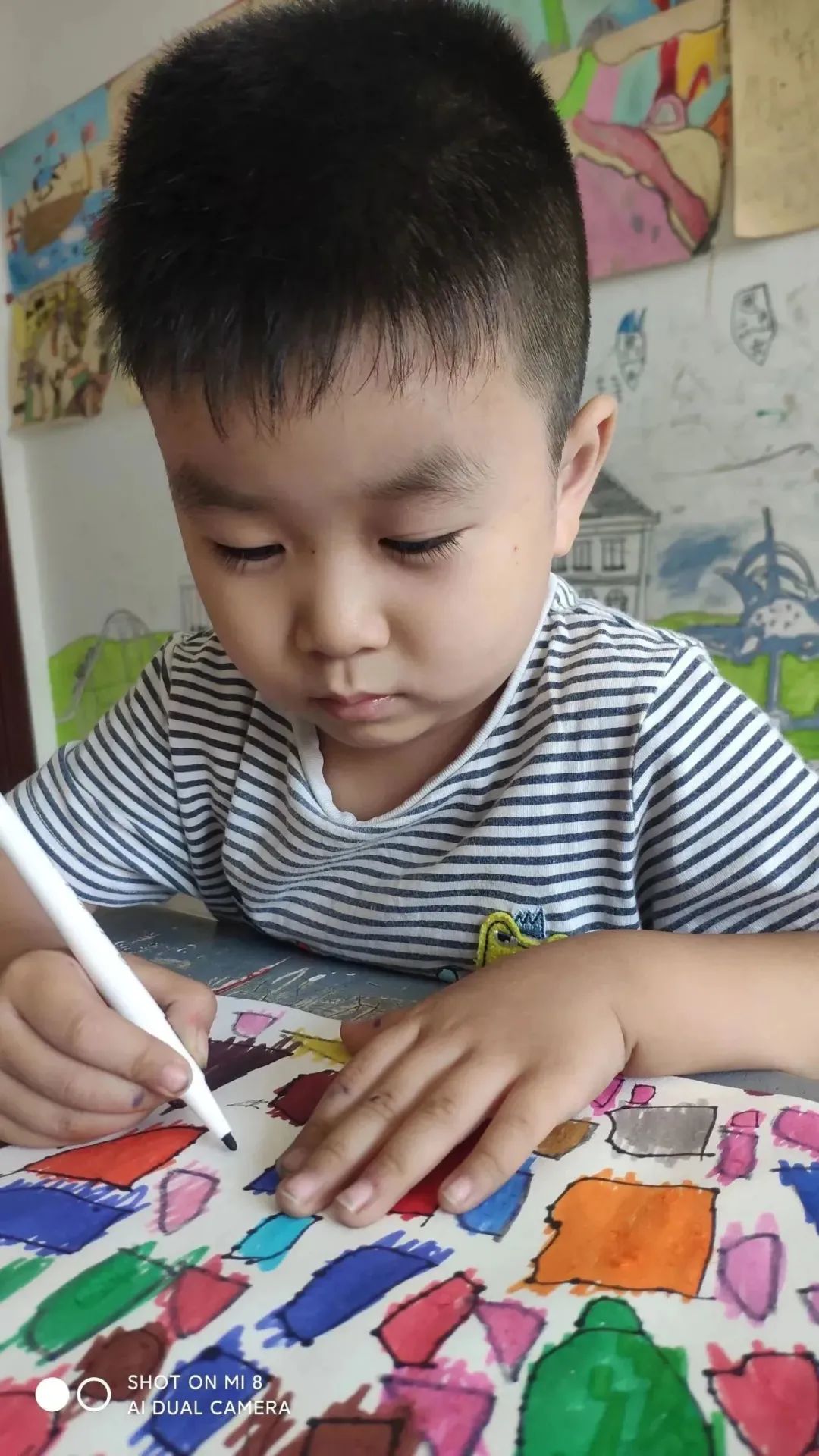 小画家大艺术作品,六一小画家作品展