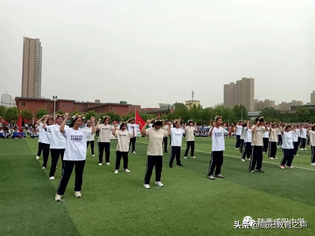 咸阳中学运动会开幕,咸阳渭城中学运动会开幕式