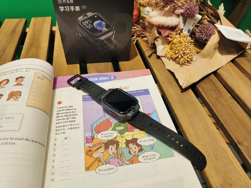 多功能带作业帮的电话手表,支持作业帮和快对的电话手表