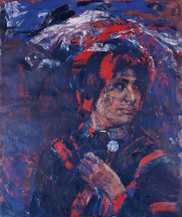 罗中立何多苓油画欣赏,何多苓人物油画教学视频