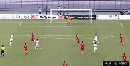 东亚杯谭龙破门动图,东亚杯谭龙完整视频