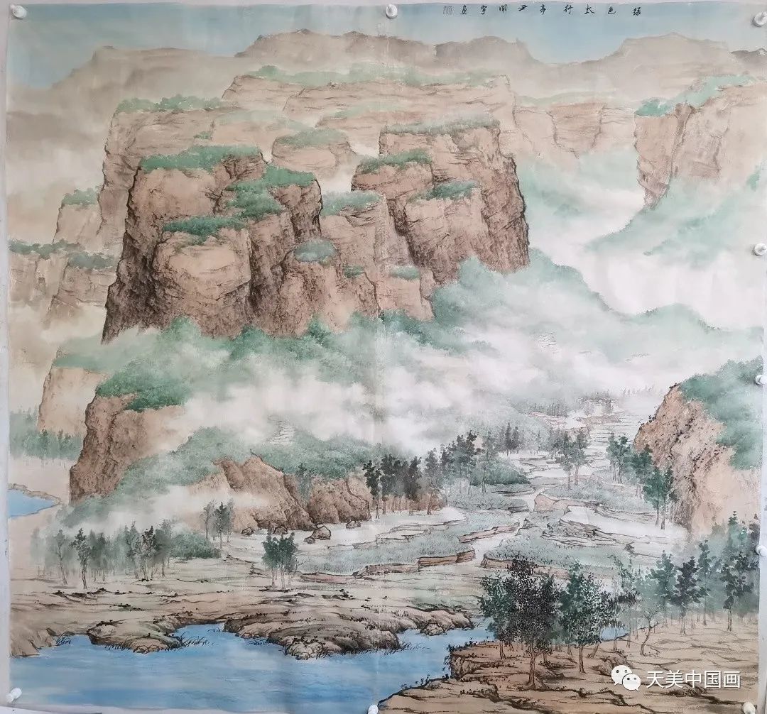 天津美术学院山水画高研班,中国美术学院国画毕业展