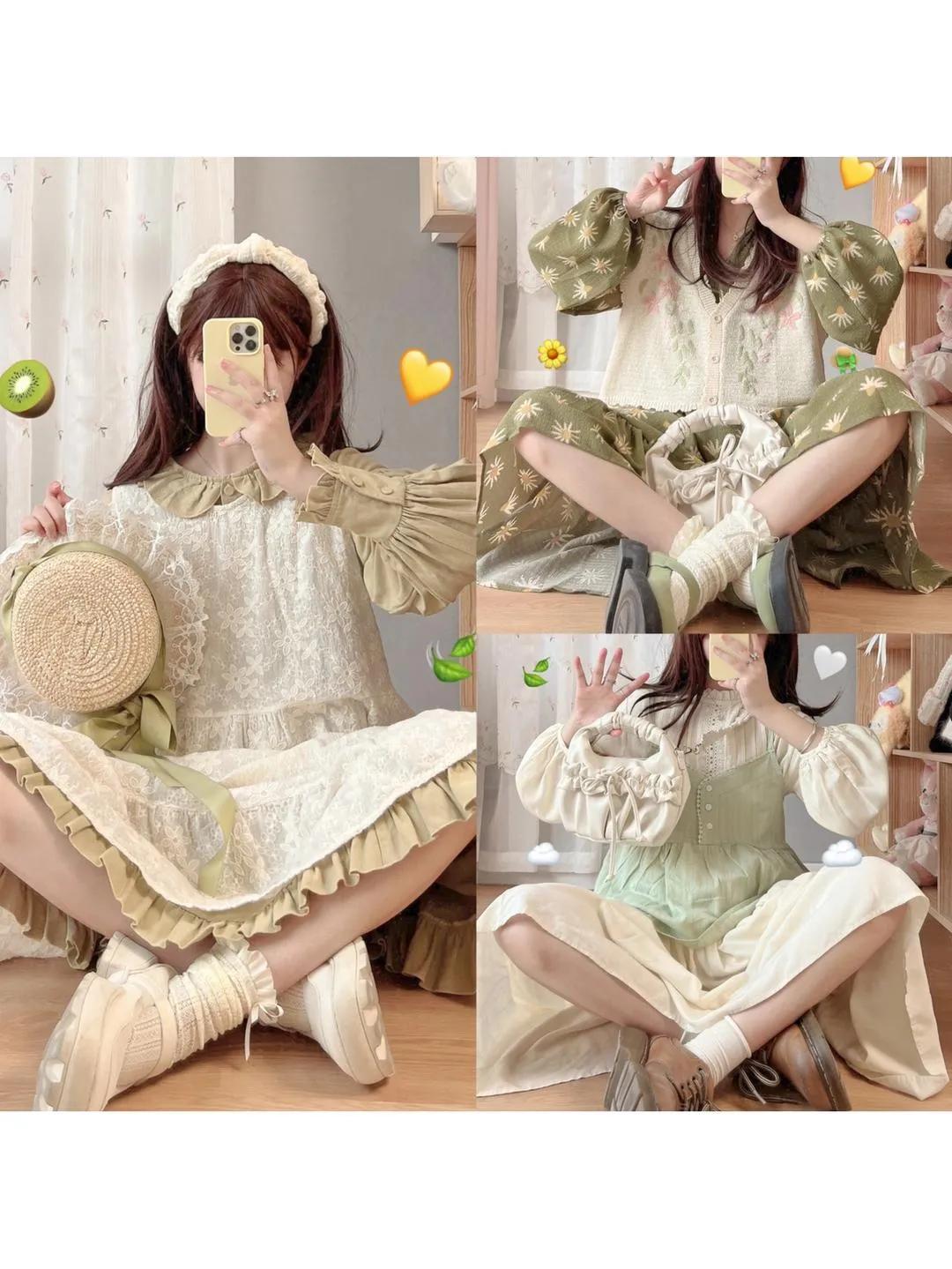 森系夏天小裙子套装,好看的森系裙子推荐