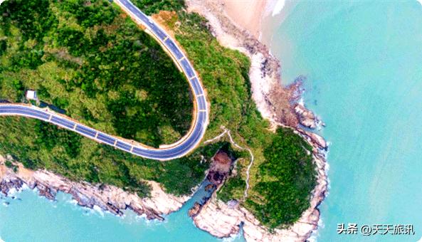 体验一下中国最美环海路,国家地理评选中国最美四条环海路