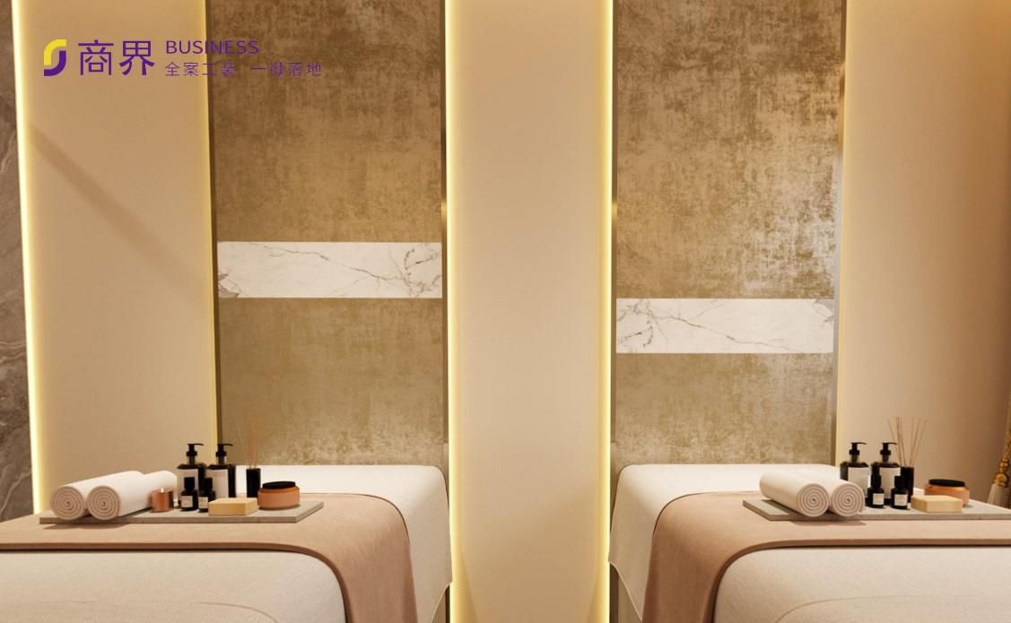 高端美容院的布局设计,美容院300平米装修布局