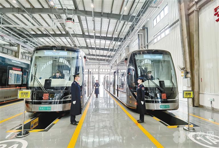 西咸新区智轨示范一号线运营了吗,西咸新区地铁1号线三期最新消息