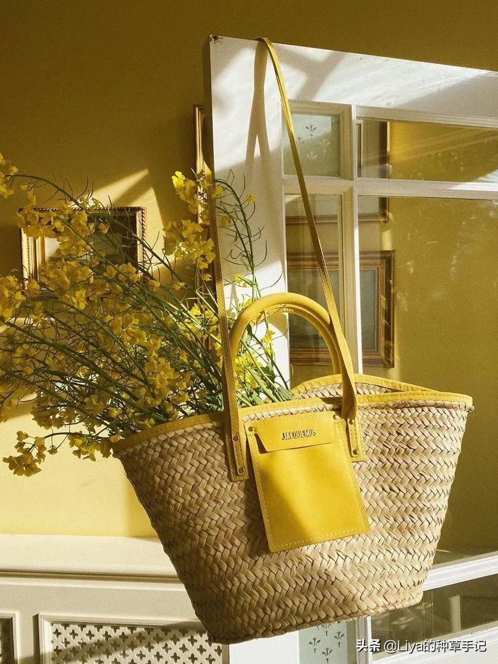 夏天必备的草编包清爽又百搭,草编包高级感时尚漂亮