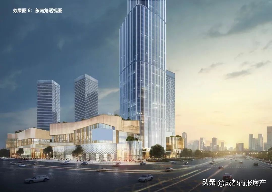 成都世豪中心效果图,世豪中心项目