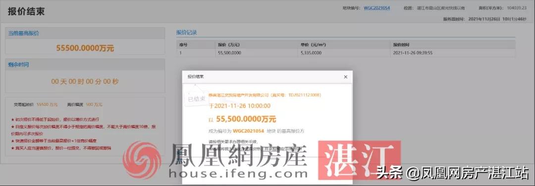 霞山最新土地拍卖,青霞土地拍卖价