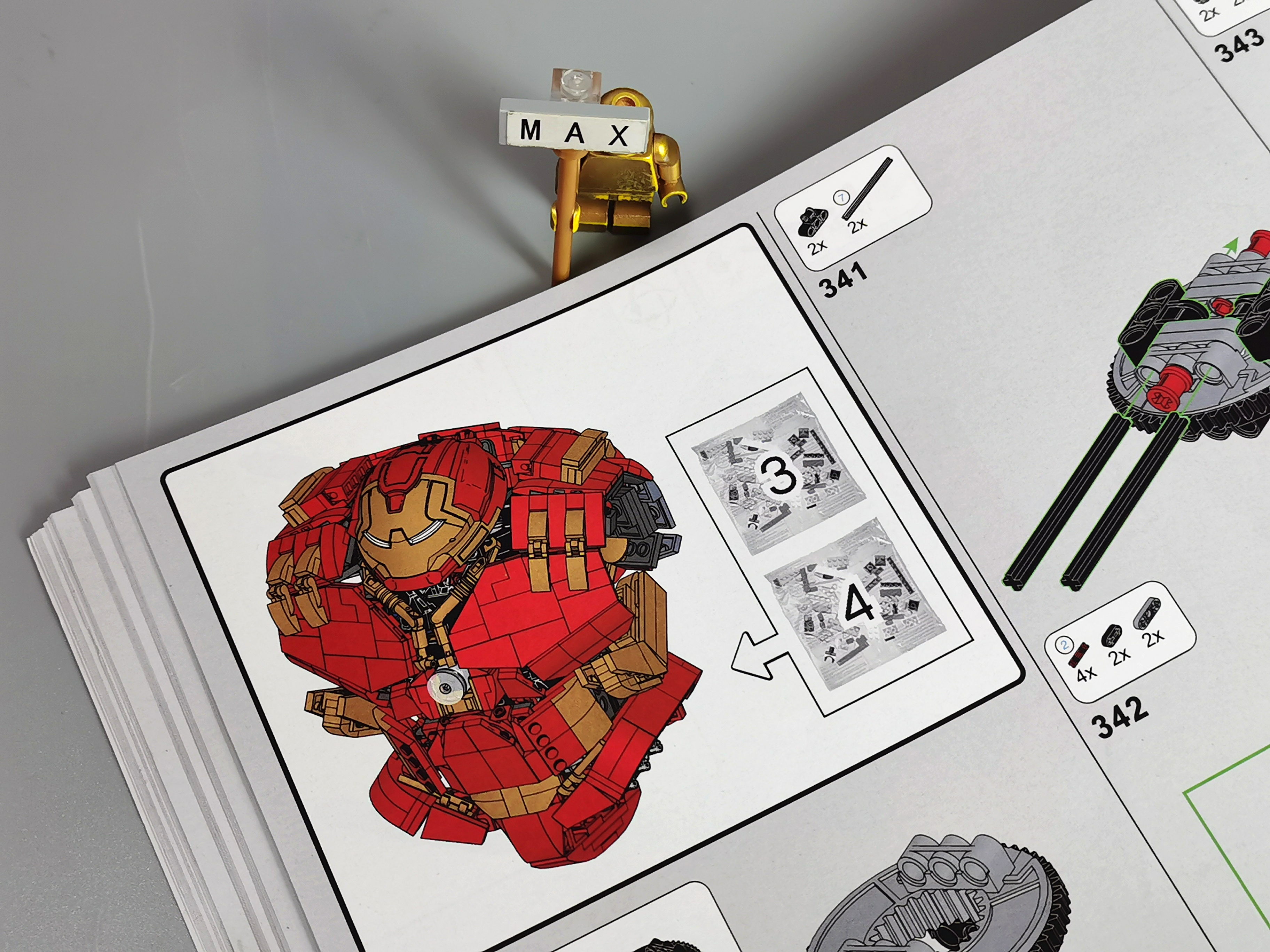 k盒子mk44反浩克装甲,k盒新品反浩克装甲拼搭