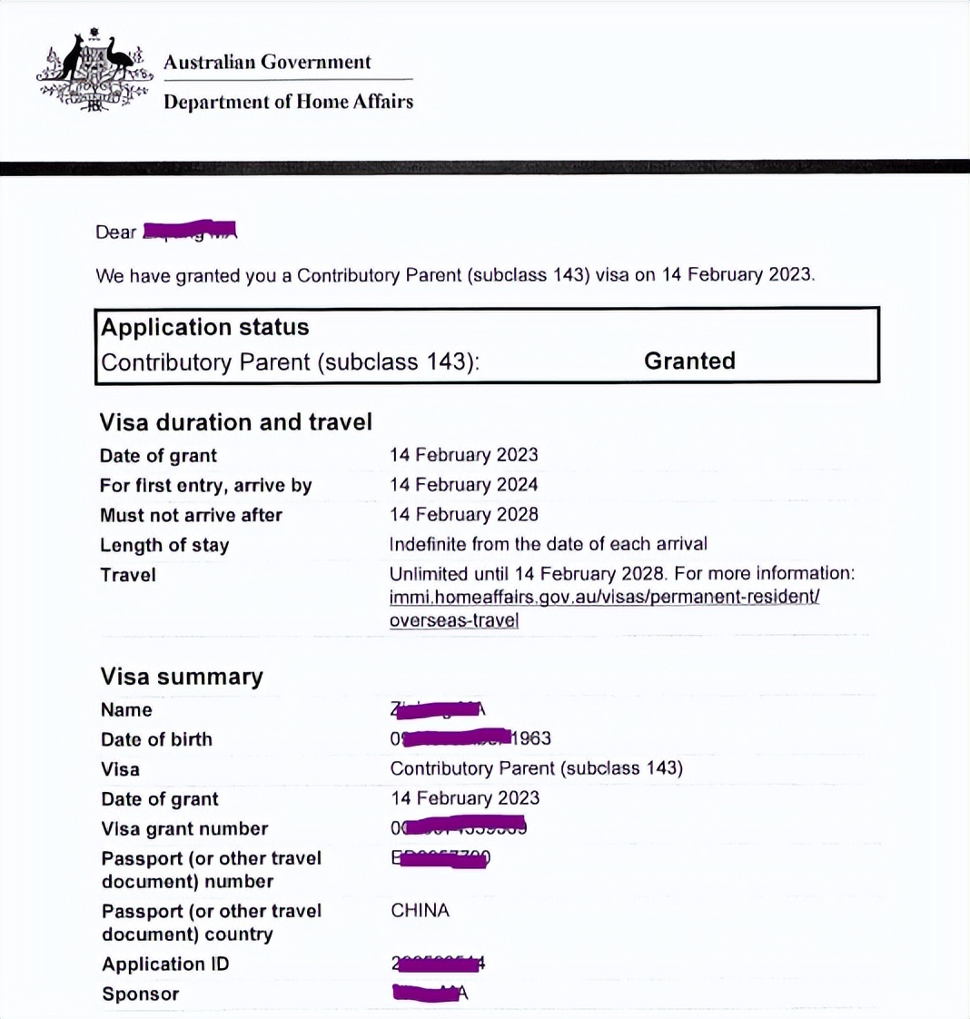 澳大利亚商业移民163签证详解,澳洲143签证最新排期