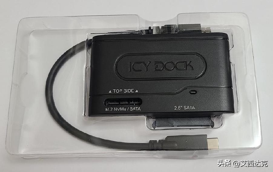 【开箱简测】ICYDOCKMB104U-1SMB硬盘读取器功能简测
