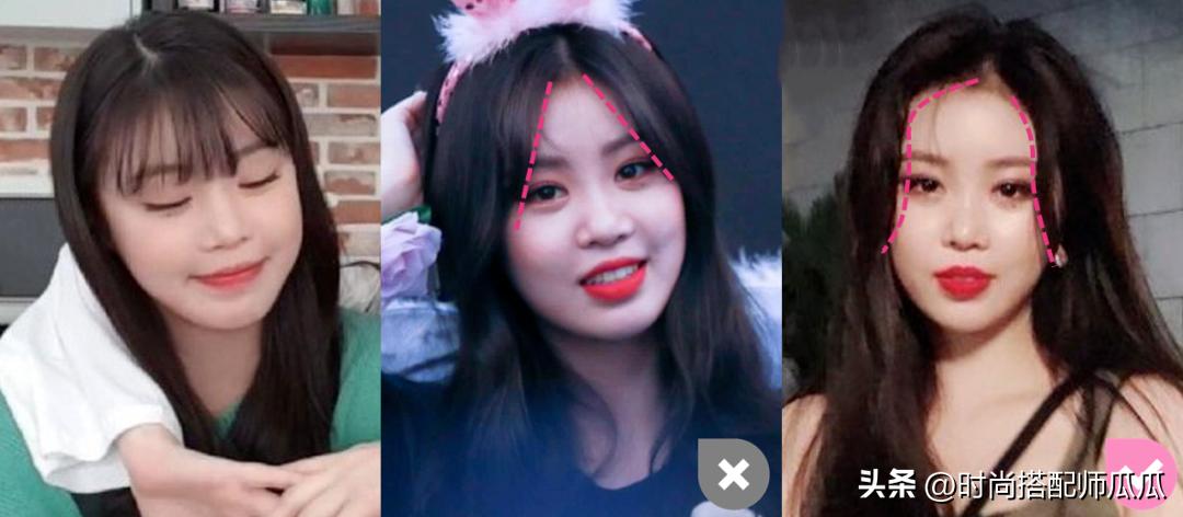 圆脸女生适合的直发,圆脸适合留中长直发吗