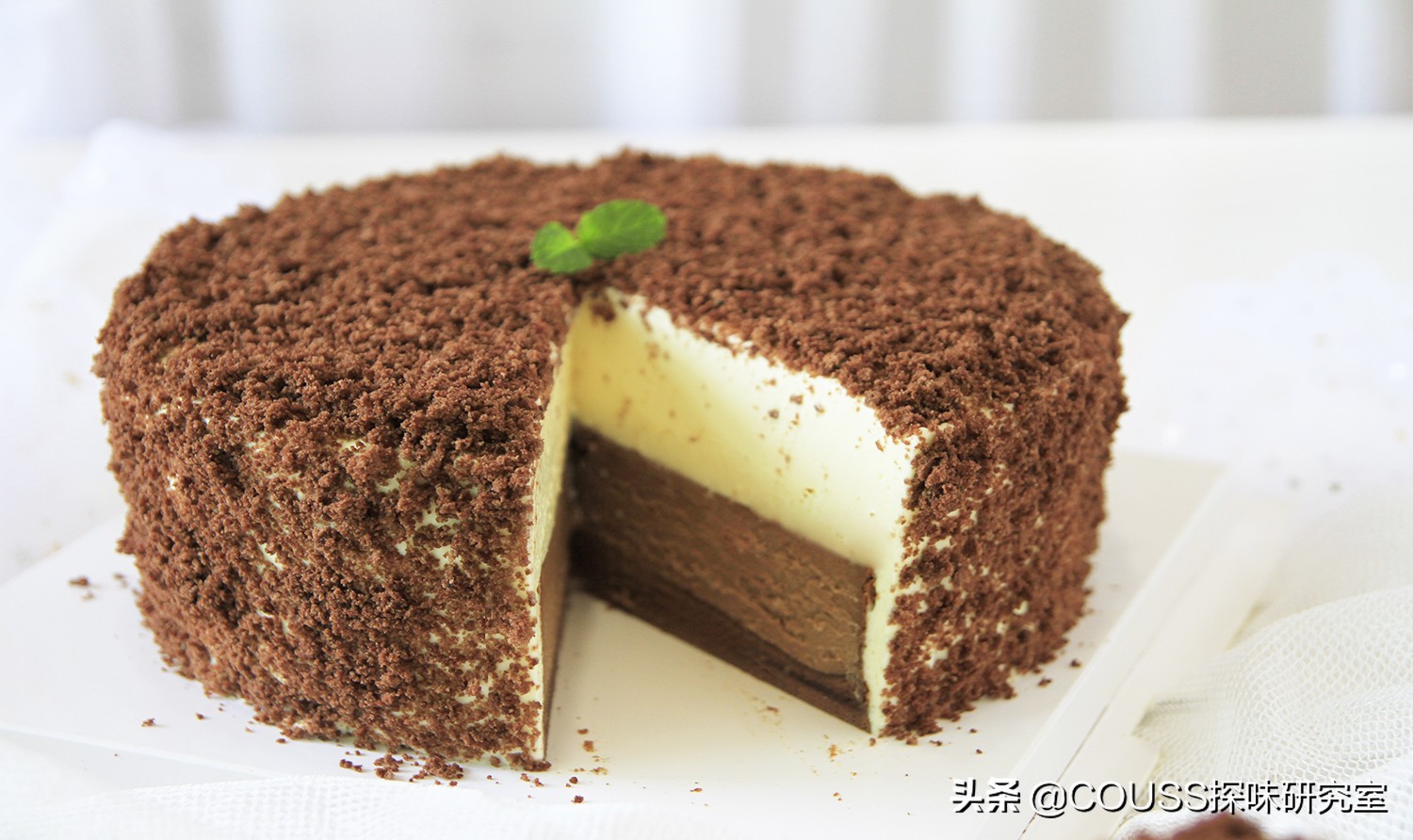 奥利奥巧克力酥粒芝士蛋糕做法,6寸巧克力芝士蛋糕最佳配方