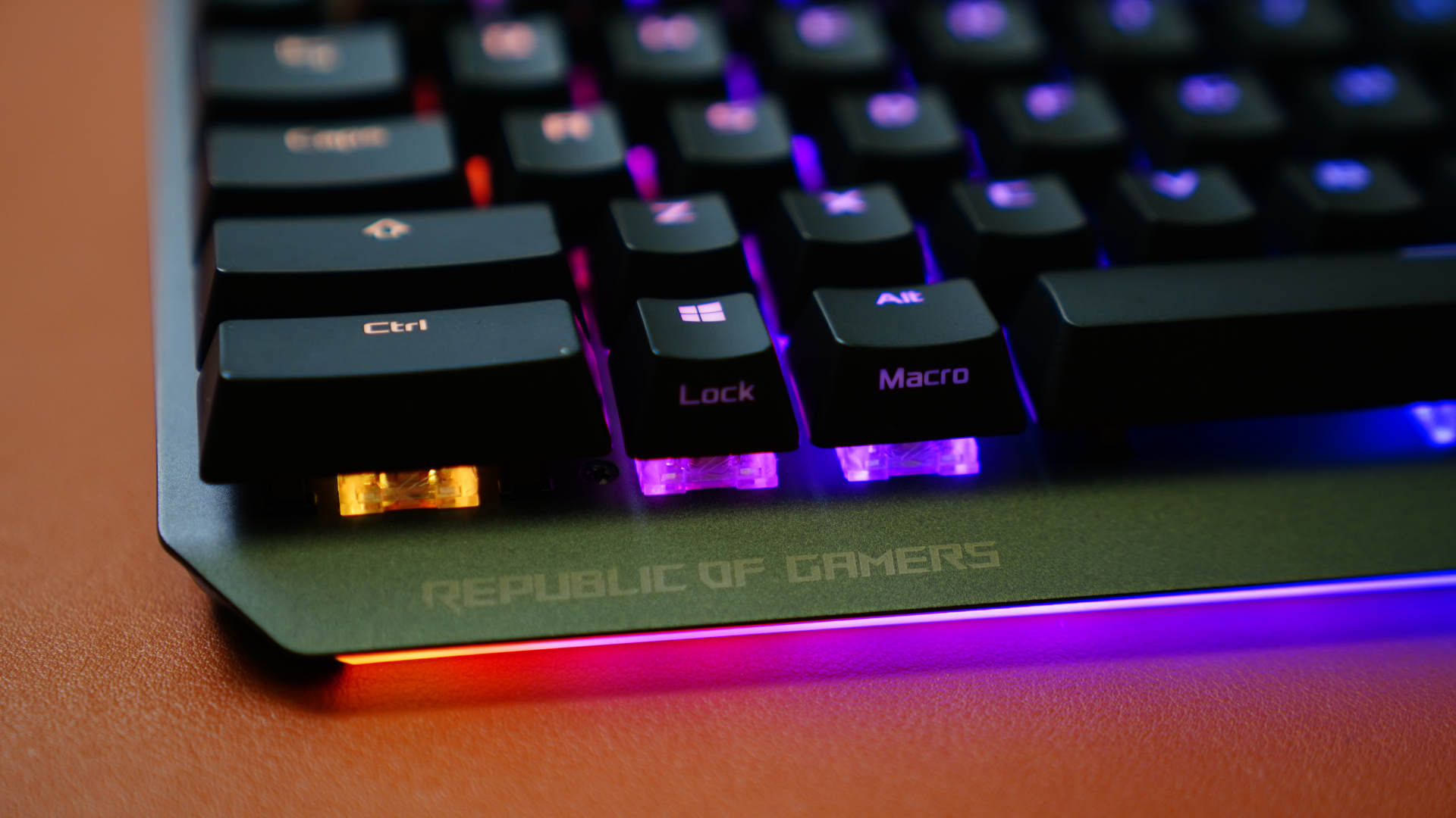 rog游侠竞技版红轴机械键盘评测,rognxtkl竞技版键盘测评