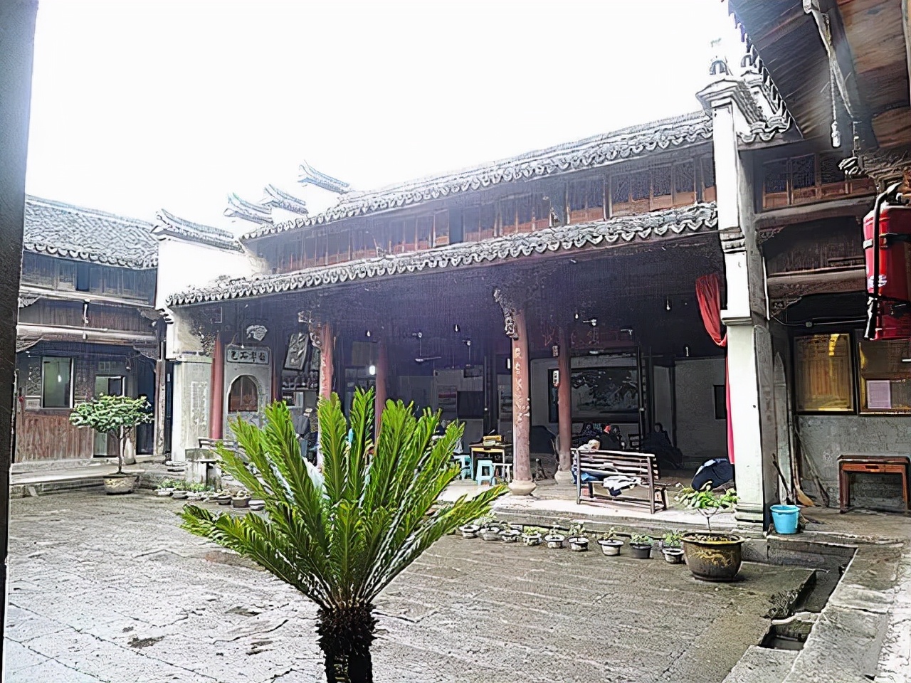 东阳古村落哪个最美,东阳歌山画水公园一角