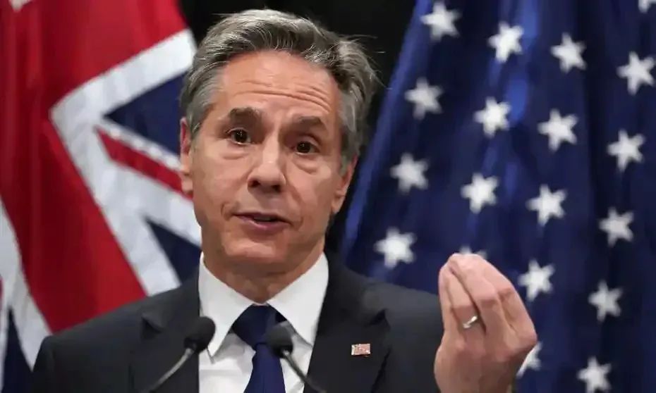 美驻俄大使馆发警告,美媒布林肯将赴欧协调对华立场