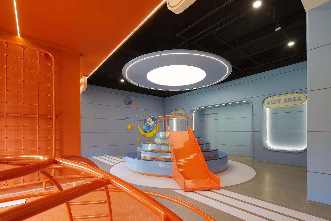 【S.U.N新作】儿童主题架空层+样板房设计：穿越时空的星际之旅！