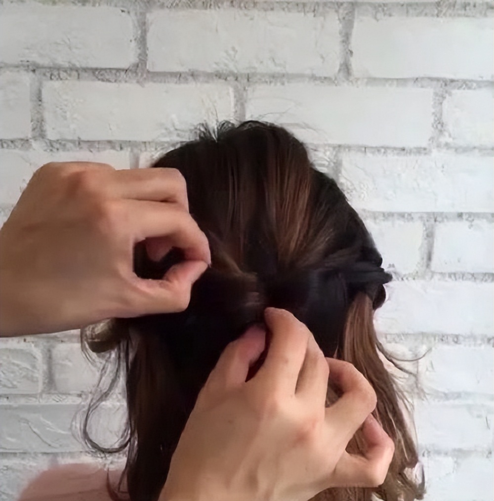 短发编发高中,小学短发编发