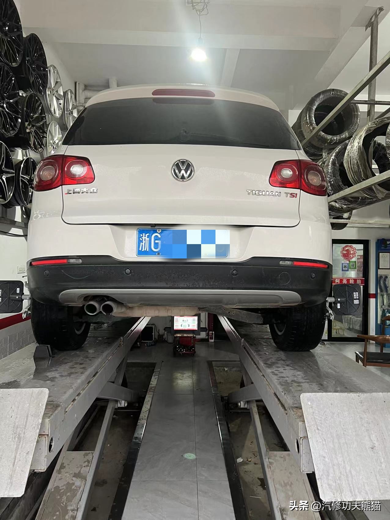 大众途观三百公里烧一升机油,途观3代发动机烧机油