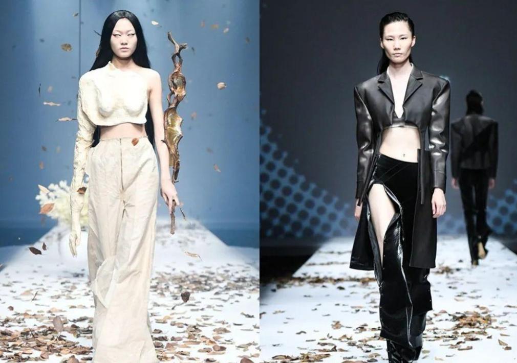 刘雯穿大翅膀走秀视频,刘雯贺聪维密