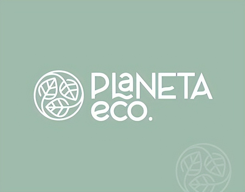 4个字母标志logo创意设计,对称标志设计的logo