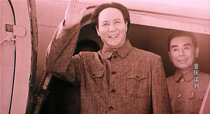 《重庆谈判》30年：纪念毛主席百年诞辰，古月和孙飞虎同框出演