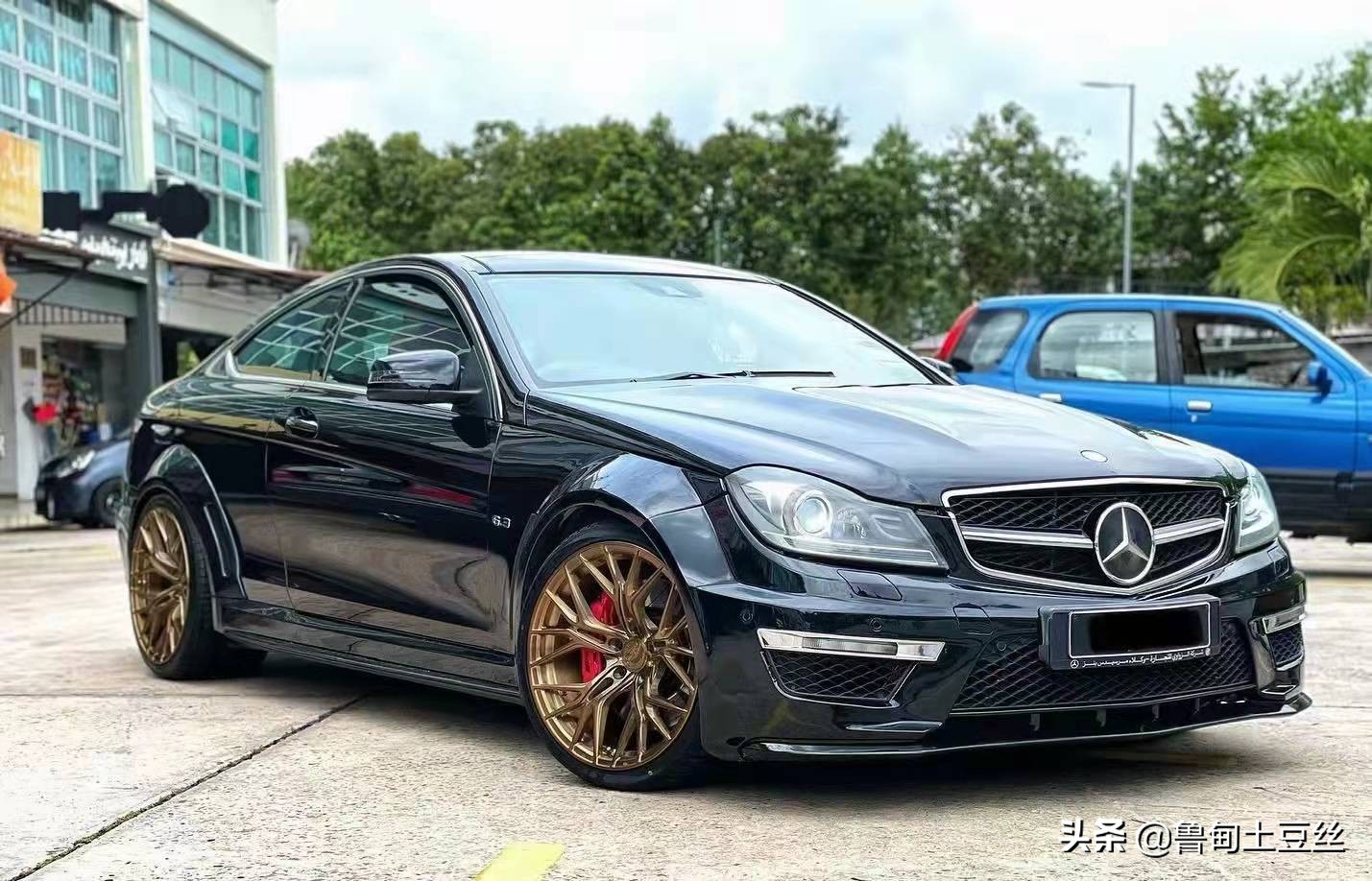 奔驰c63高性能轮圈,毂锐驰