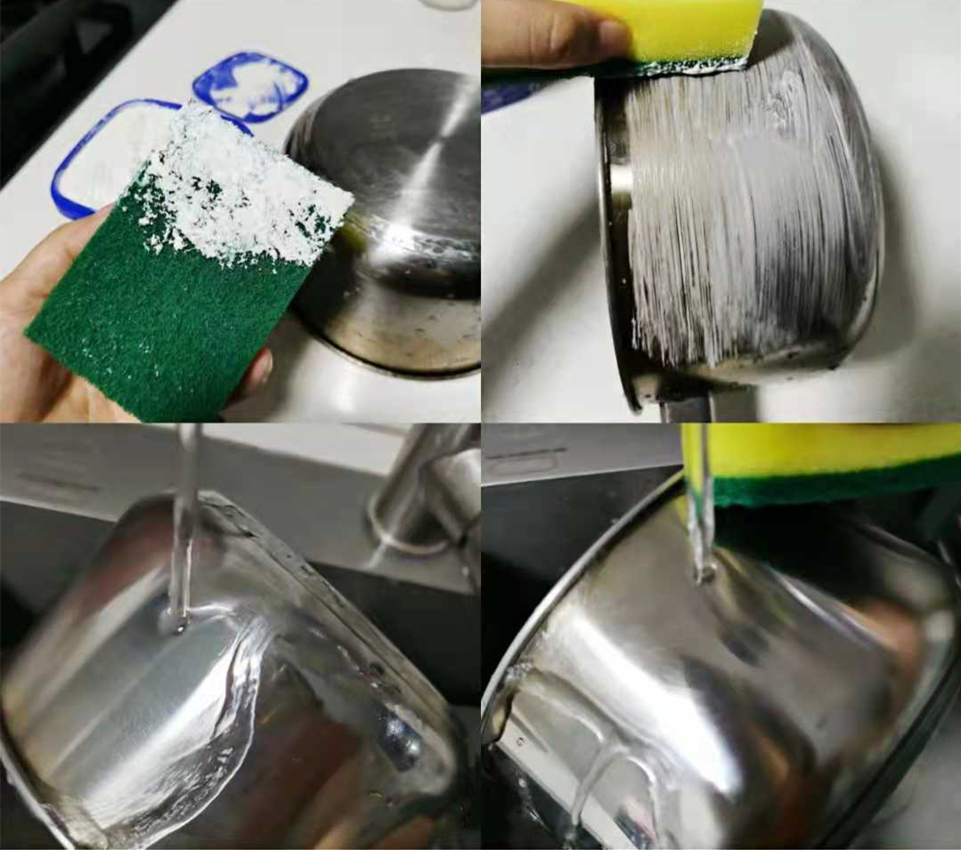 去除不锈钢锅底黄垢,平底锅底黄渍怎么清洗