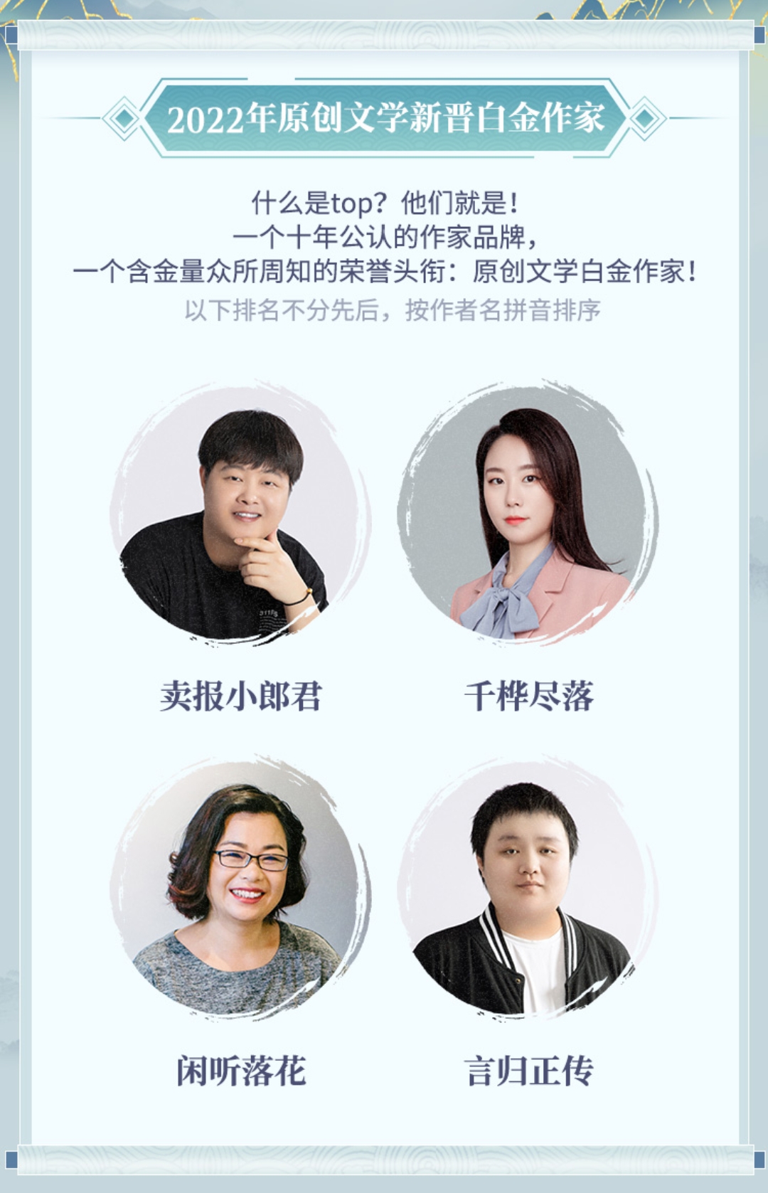 2024起点大神名单,起点新一批大神