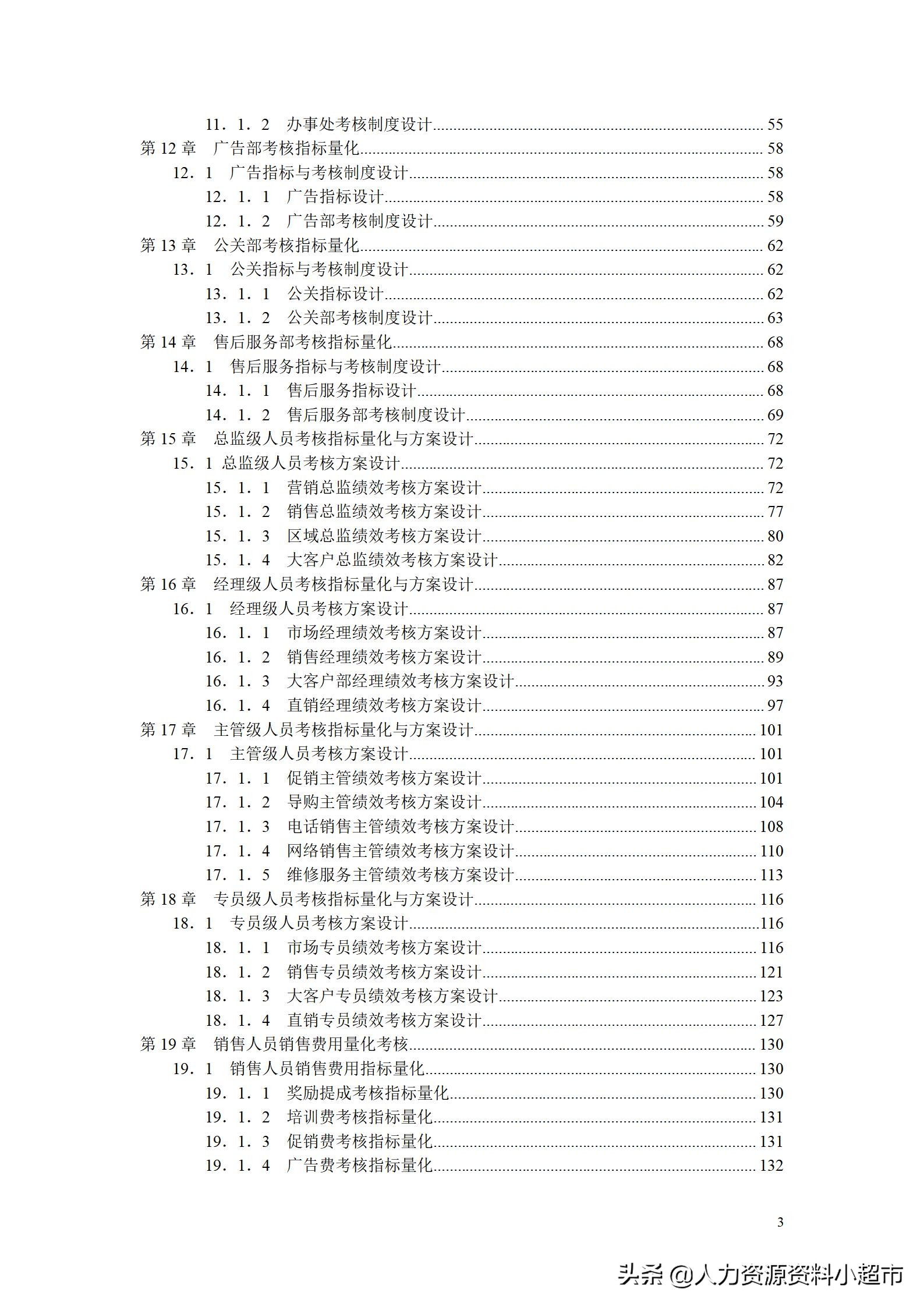 绩效考核销售助理量化表,绩效管理kpi设计