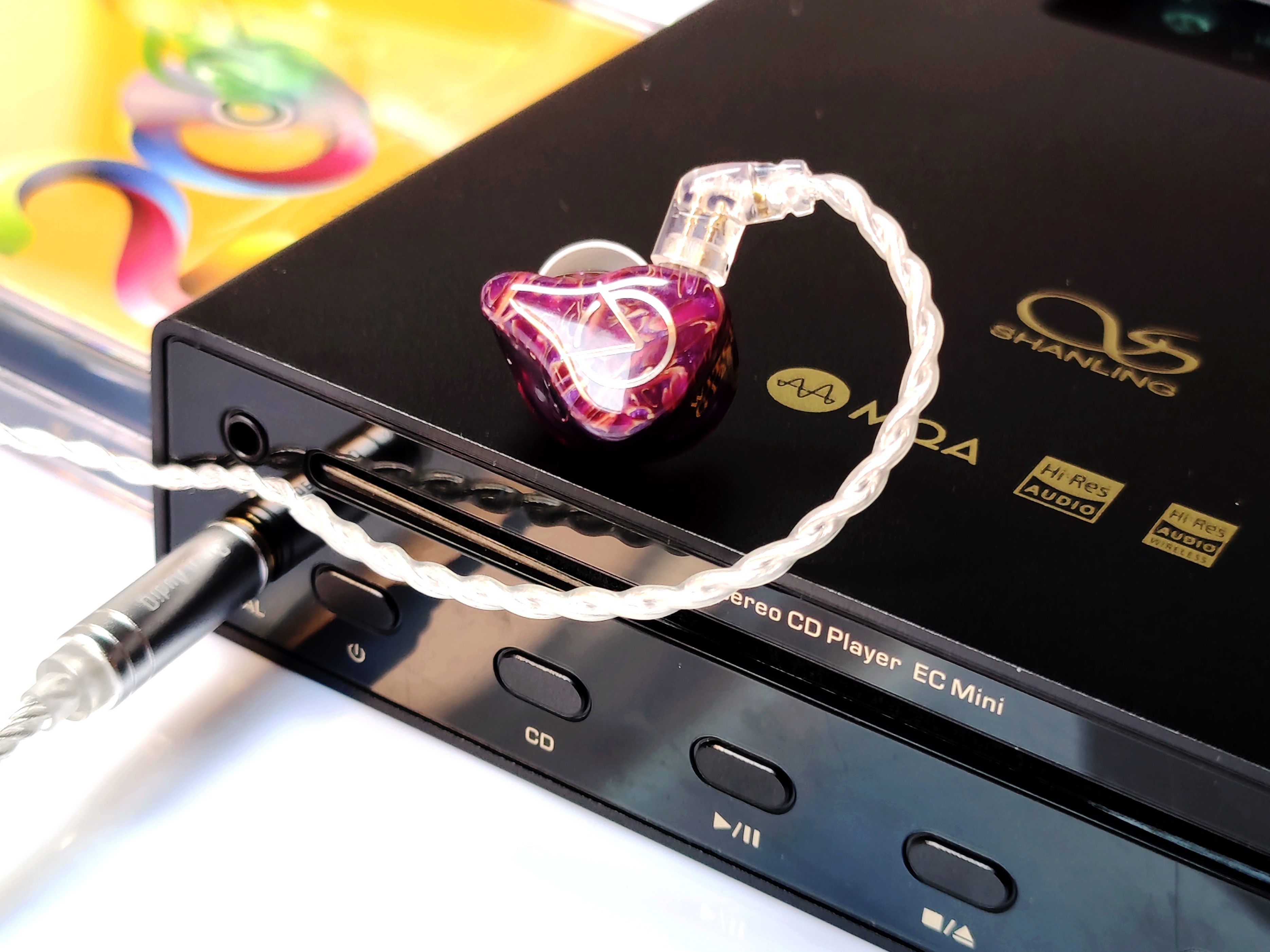 一机走遍天下山灵ECMini便携CD桌面HiFi一体机器材搭配听感分享