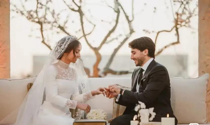 约旦公主的婚礼,约旦公主伊曼婚礼