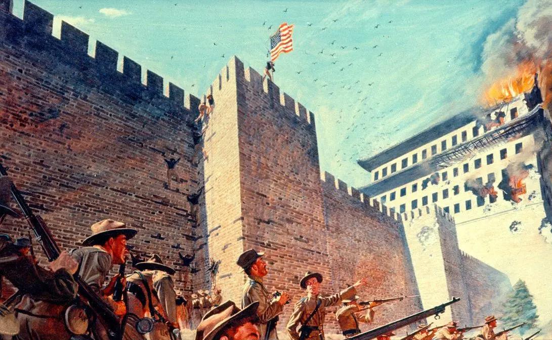 美国是不是纸老虎,看看真正的鬣狗是有多胆大