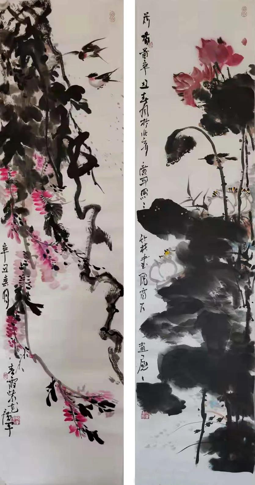 姬广军水墨画欣赏,中国著名艺术家姬广军