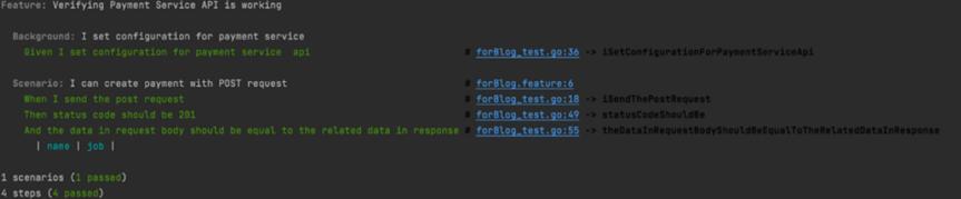 使用GODOG进行GOLANG和API测试