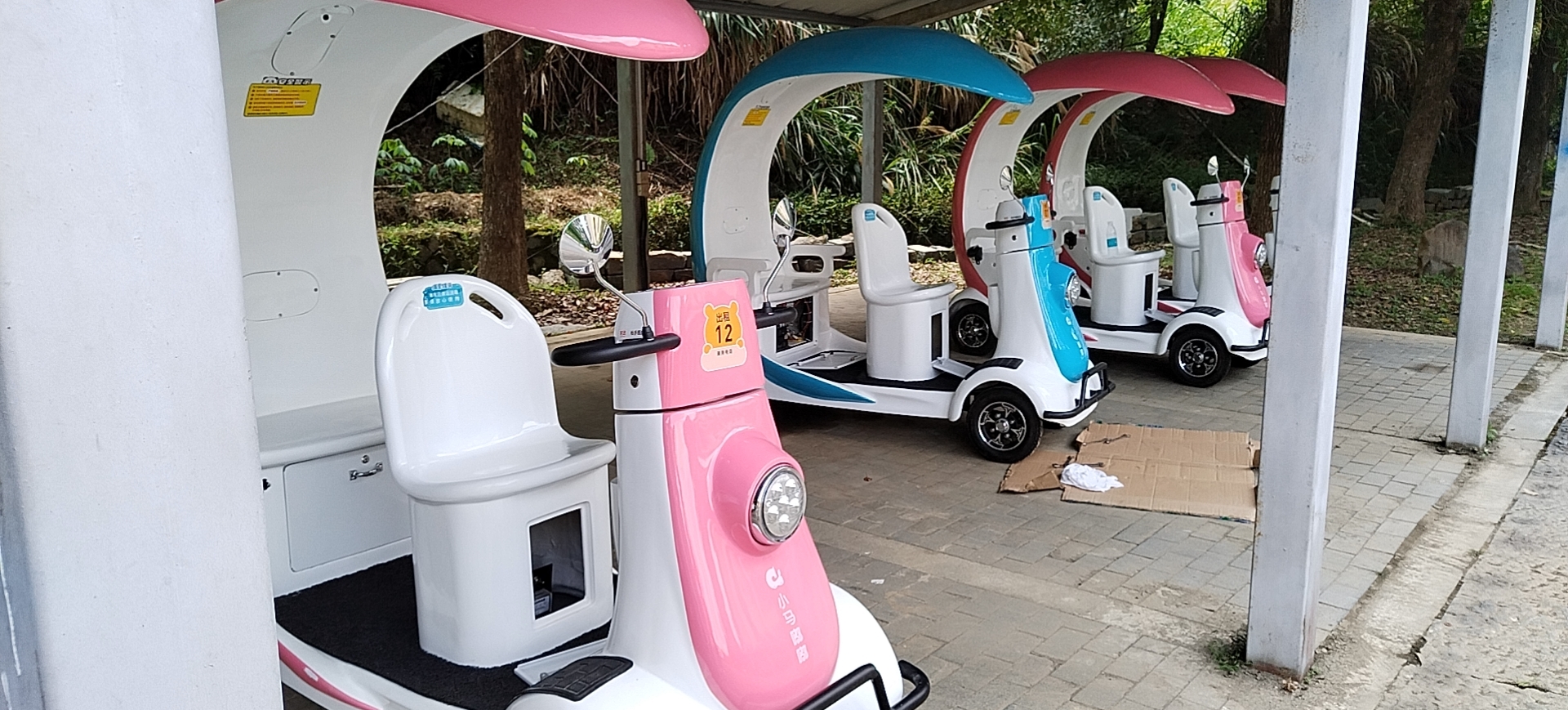 景区电动代步车,旅游景区共享电动车