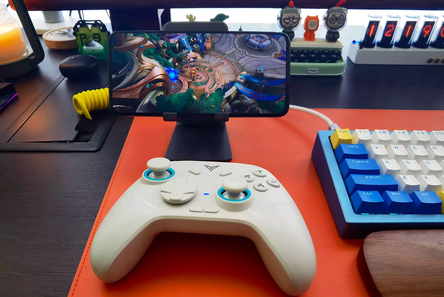 手感绝佳游戏,飞智冰原狼游戏手柄沉浸式开箱