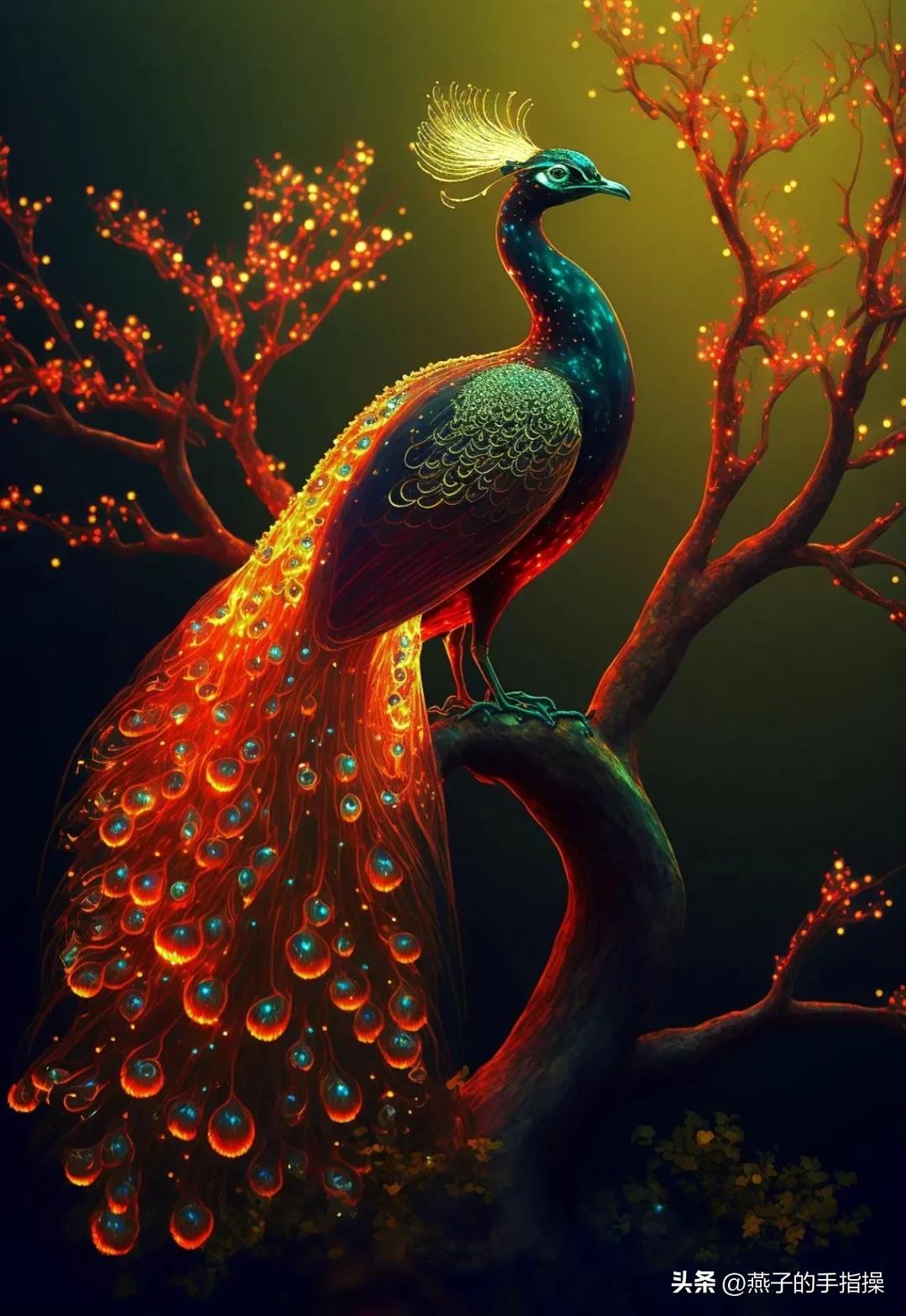 火凤凰，一声凤鸣，响彻云霄;凤凰涅槃，浴火重生