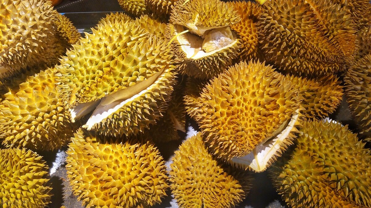 榴莲和芒果的混搭方式,让人感受到风味上的变化