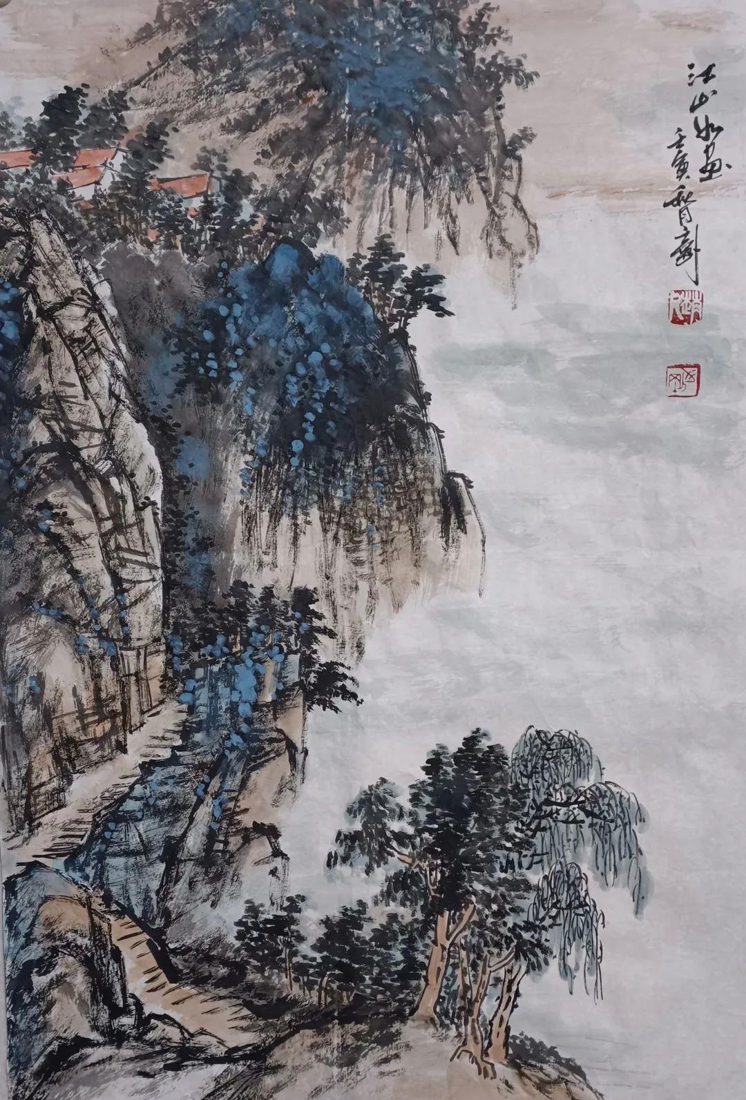 第十二届名家书画展,名家书画作品联展