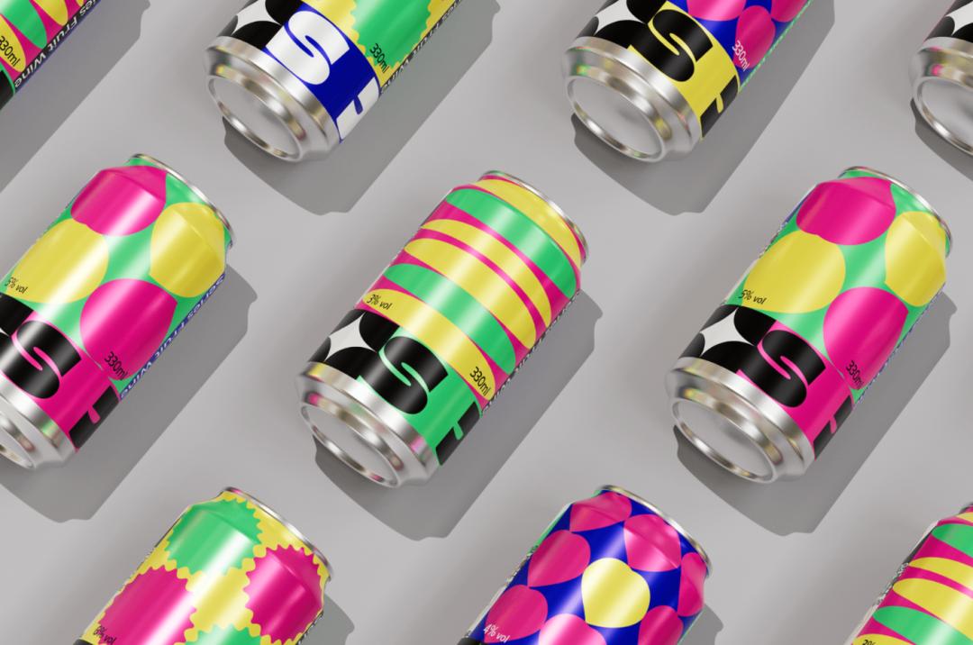 中国风果酒包装,现代风格酒包装