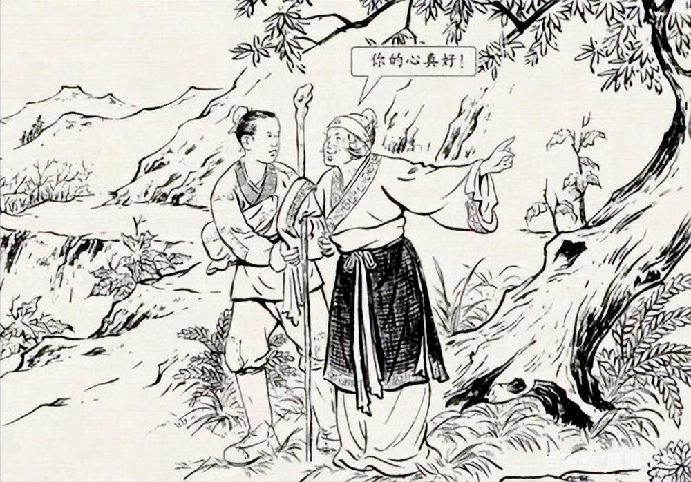 民间故事小伙救大妈,民间故事男子救下遇难老人