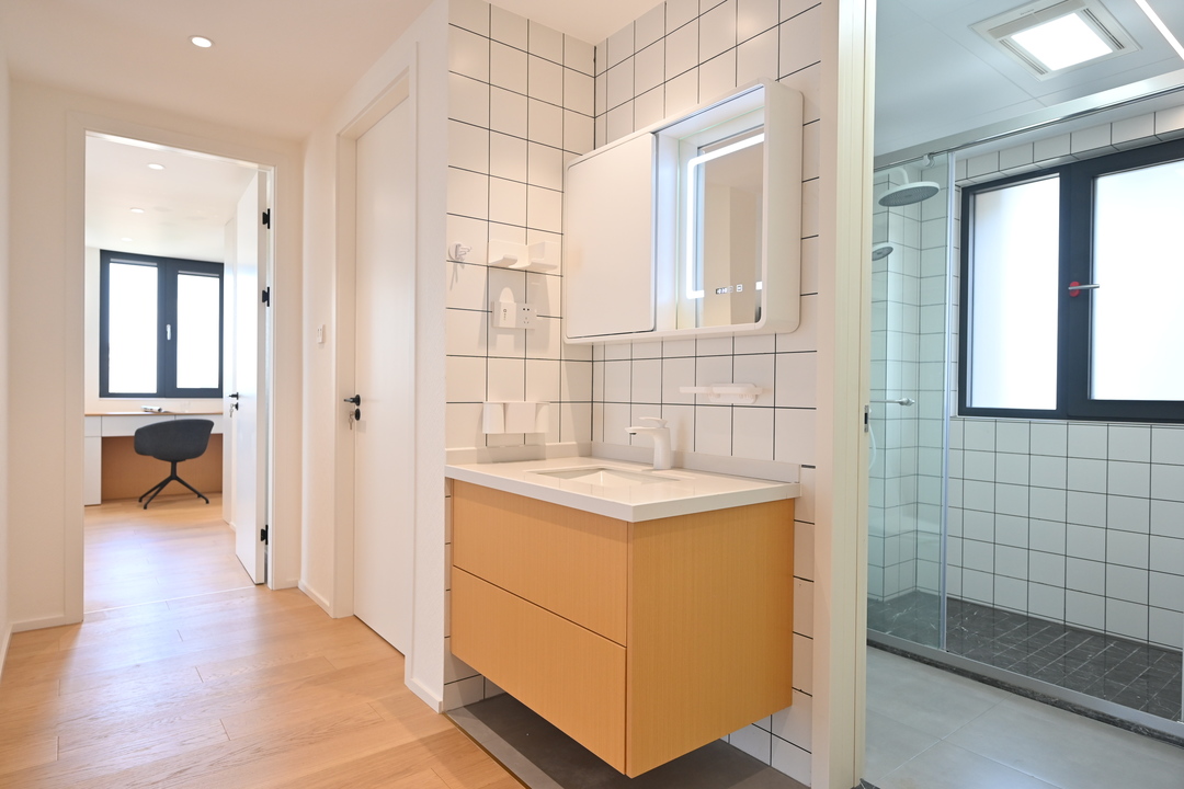 原木风全屋颜色搭配装修效果图,三种颜色打造原木风