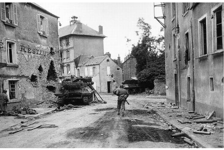 血战卡昂双方战损比,卡昂战役全过程