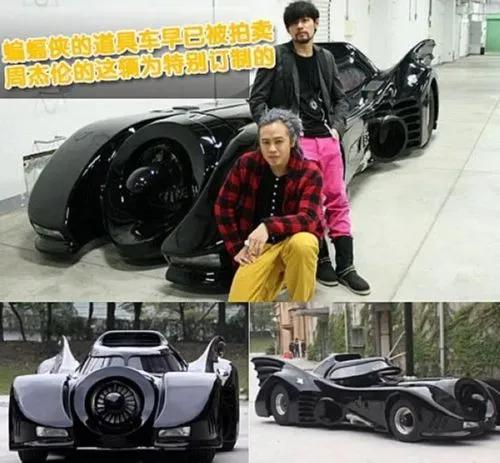 周杰伦的车蝙蝠车,周杰伦摩托车2000多万