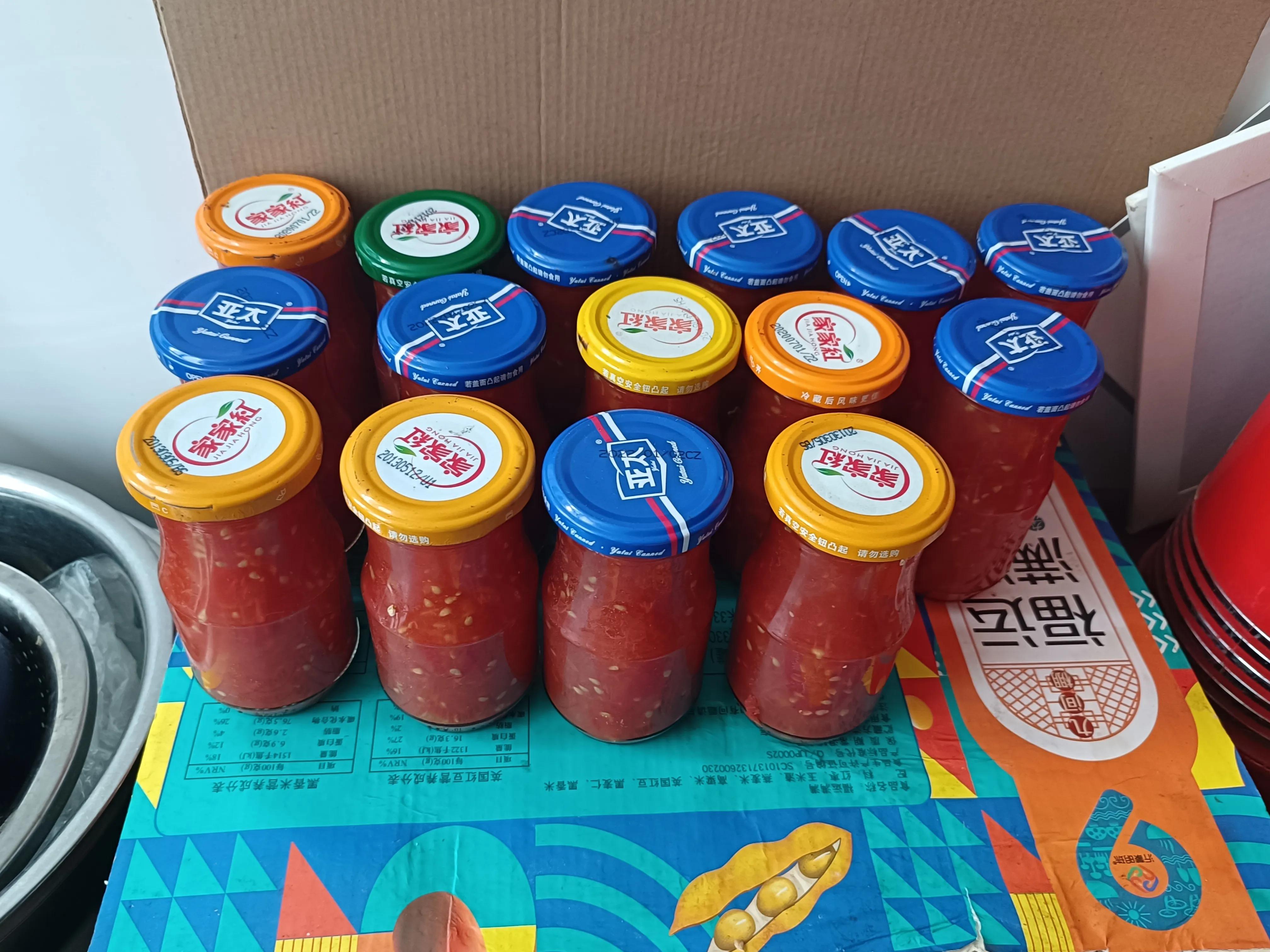 家庭自制番茄酱怎么存放,番茄酱腌制的制作方法