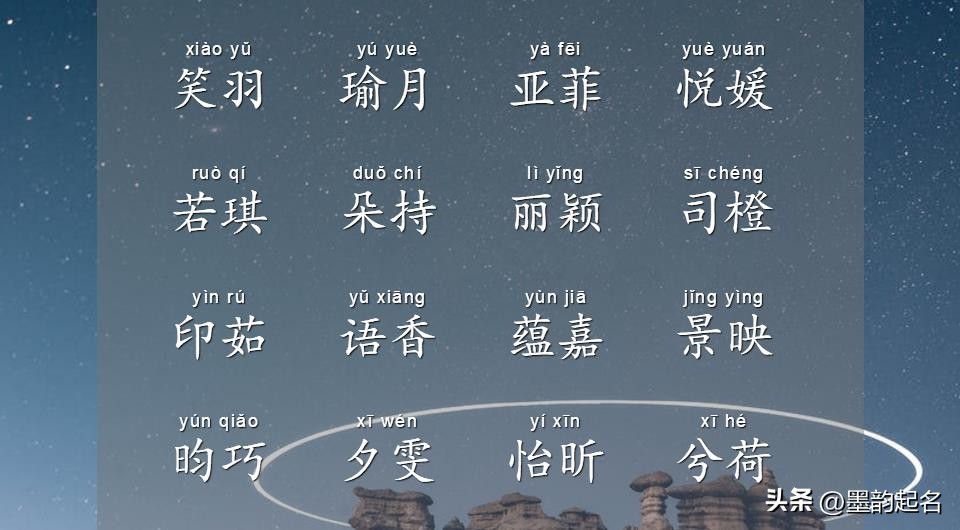 取名简易好记的名字大全,取名四个字杨柳依依