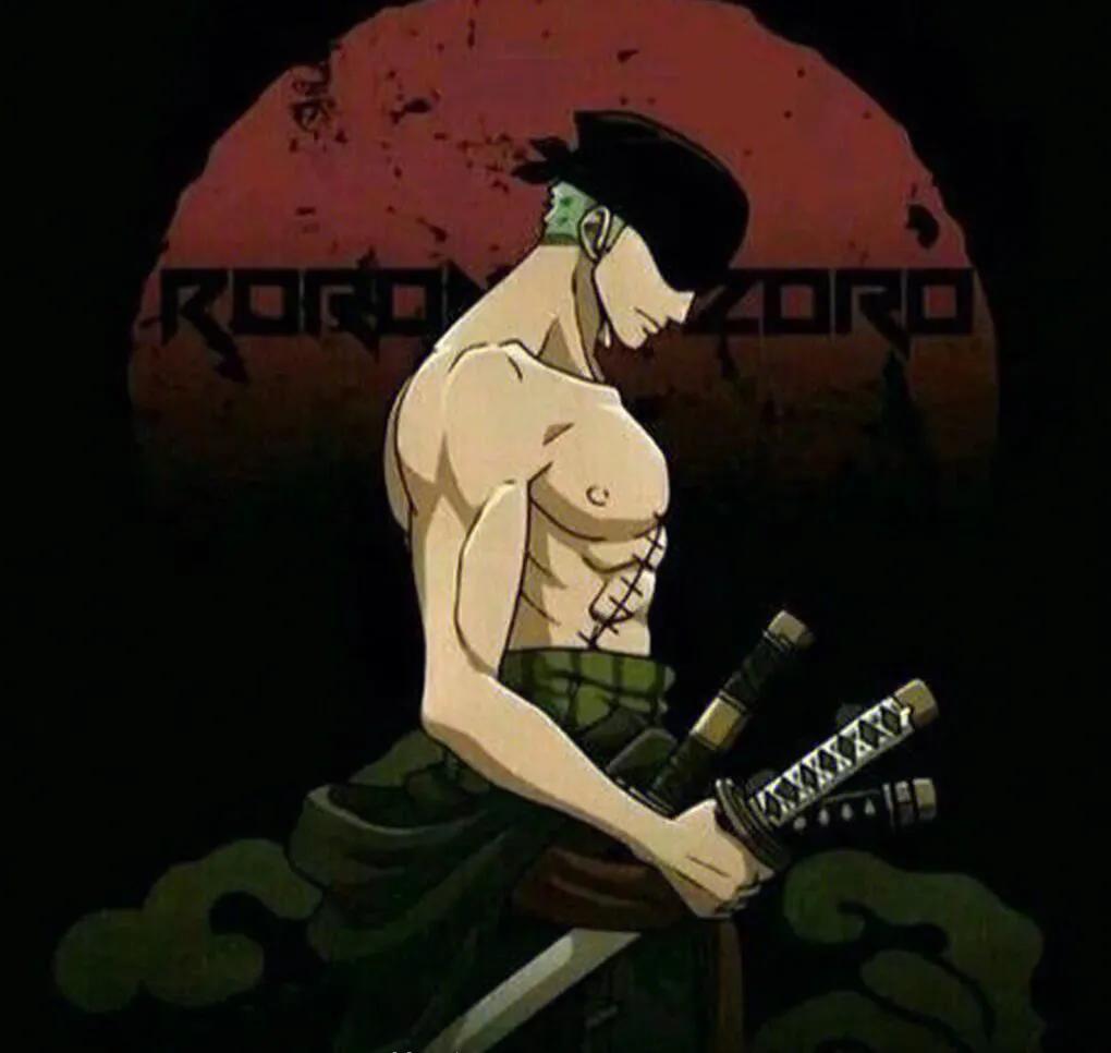 海贼王头像帅气冷酷霸气索隆,海贼王和之国头像路飞索隆