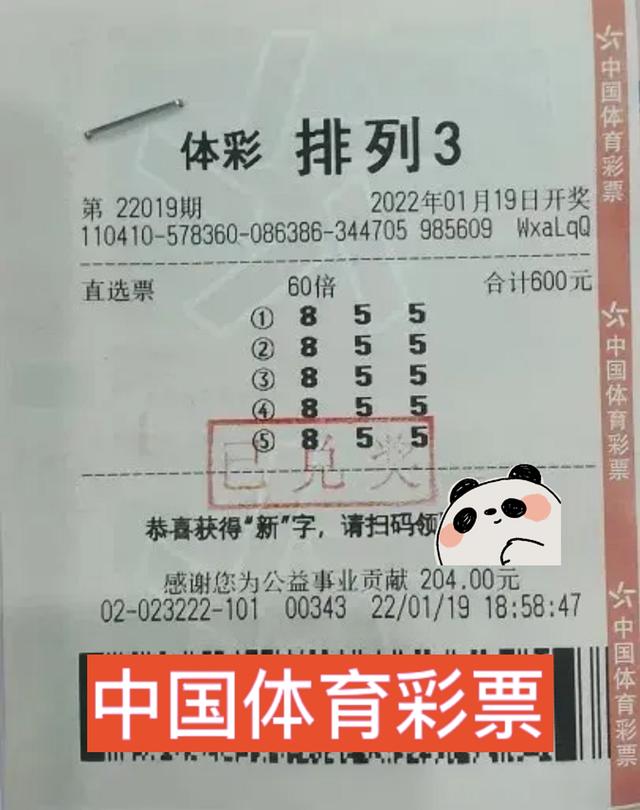 “发我我”谐音855，开封女彩民奇葩投注方式斩获300注体彩大奖